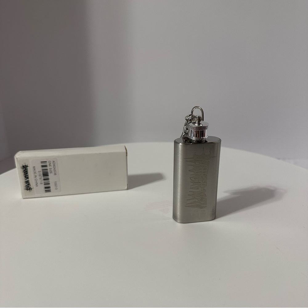 NWT Stainless Steel Keychain Flask